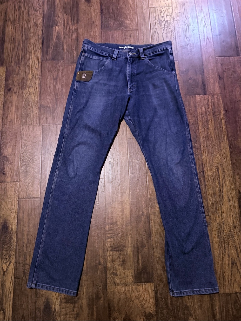 Wrangler Men’s Riggs Workwear Blue jeans SZ 34x36 like new!